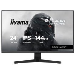 MONITOR IIYAMA 24 PULGADAS RESOLUCION FULL HD (1920X1080), PANEL IPS, 1 MS (MPRT), 75 HZ, BRILLO 250, CONTRASTE 1000:1, HDMI, DISPLAYPORT, HUB USB, AL