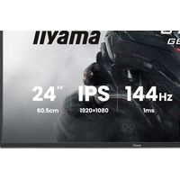 Miniatura 9 de MONITOR IIYAMA 24 PULGADAS RESOLUCION FULL HD (1920X1080), PANEL IPS, 1 MS (MPRT), 100 HZ, BRILLO 250, CONTRASTE 1300:1, HDMI, DISPLAYPORT, USB HUB, A