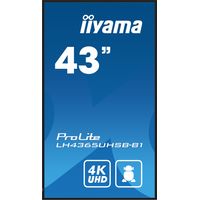 Miniatura 4 de IIYAMA LH4365UHSB-B1   42.5" LED IPS 4K Ultra HD HDMI Altavoces