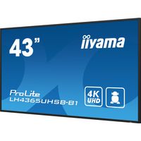 Miniatura 8 de IIYAMA LH4365UHSB-B1   42.5" LED IPS 4K Ultra HD HDMI Altavoces