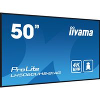 Miniatura 5 de IIYAMA LH5060UHS-B1AG   49.5" LED IPS 4K Ultra HD HDMI Altavoces