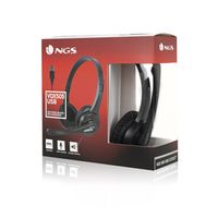 Miniatura 3 de NGS VOX 505 Auricular+Micro USB Control Vol. Negro