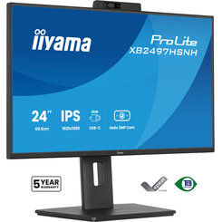 MONITOR IIYAMA XB2497HSNH-B1 24IN IPS LCD 4MS 1920X1080 350CD/M2 HDMI/DP/USB 2  ProLite 23.8" IPS 1920 x 1080 HDMI Altavoces