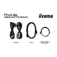 Miniatura 27 de MONITOR IIYAMA XB2497HSNH-B1 24IN IPS LCD 4MS 1920X1080 350CD/M2 HDMI/DP/USB 2  ProLite 23.8" IPS 1920 x 1080 HDMI Altavoces