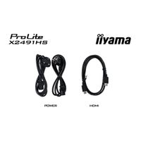 Miniatura 18 de IIYAMA X2491HS-B1  ProLite 23.8" LCD IPS Full HD HDMI Altavoces