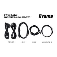 Miniatura 13 de IIYAMA XB3294UHSCP-B1  ProLite 31.5" VA 4K Ultra HD HDMI Altavoces