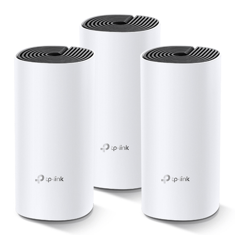 Deco M4(3-pack) Doble banda (2,4 GHz / 5 GHz) Wi-Fi 5 (802.11ac) Blanco 2 Interno - Imagen 1 de 3 Deco M4(3-pack) Doble banda (2,4 GHz / 5 GHz) Wi-Fi 5 (802.11ac) Blanco 2 Interno - Imagen 1 de 3