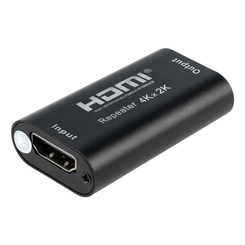 REPETIDOR NANO CABLE HDMI A/H - A/H NEGRO