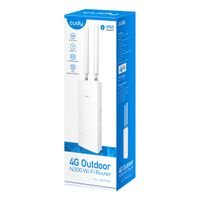 Miniatura 6 de Cudy LT400 Outdoor Router WiFi 4G Cat 4 N300 - 1x Puerto Wan/Lan 10/100Mbps - 2 Antenas Externas
