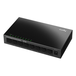 SWITCH 8 PUERTOS 10/100/1000 CUDY GS108 NEGRO