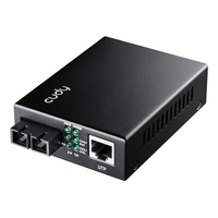 Miniatura 1 de CONVERSOR CUDY 10/100/1000M GIGABIT ETHERNET MEDIA CONVERTER