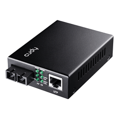 CONVERSOR CUDY 10/100/1000M GIGABIT ETHERNET MEDIA CONVERTER