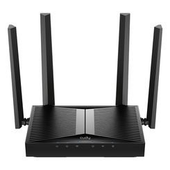 Cudy Router WiFi 7 2.5G Dual Band BE3600 - Velocidad hasta 1000Mbps - 4 Puertos - 4 Antenas Fijas de 5dBi - Tecnologia MU-MIMO -