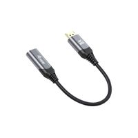 Miniatura 3 de CABLE ADAPTADOR DISPLAYPORT 1.2 A HDMI HEMBRA 4K 0,15CM EQUIP