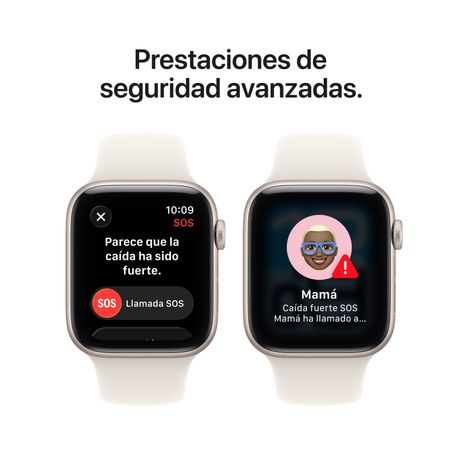 Apple Watch SE 3 GPS 44mm Starlight Aluminium Case with Starlight Sport Band - M/L - Imagen 4 de 10 Apple Watch SE 3 GPS 44mm Starlight Aluminium Case with Starlight Sport Band - M/L - Imagen 4 de 10