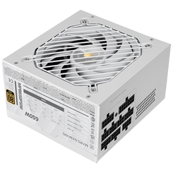 FUENTE MODULAR MARS GAMING 650W MPB650PSI ATX3.1 80+GOLD PFC ACTIVO PCIe5.1 12V-2X6 DC-DC SMD BLANCO