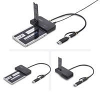 Miniatura 5 de Adaptador USB-C/USB-A a NVMe M.2 y SATA de 2.5/3.5in 10Gbps
