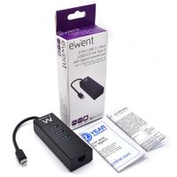Miniatura 7 de HUB 4 PUERTOS USB 3.1 EWENT EW1141 USB-C (3 USB 3.1 / 1 RJ45)