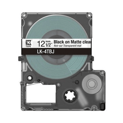 Matte Clear/Black 12mm LK-4TBJ