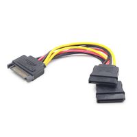 Miniatura 2 de CABLE ALIMENTACION GEMBIRD SATA PLANO 0,15M