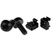 Miniatura 2 de M6 Screws+Cage Nuts - 50 Pack Black