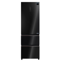 Miniatura 1 de FRIGORIFICO COMBI INFINITON FRD-401T91NEG NOFROST E ALTO 190.9 CM. ANCHO 60 CM CRISTAL