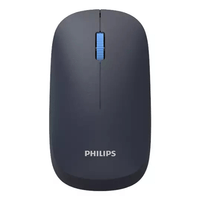 Miniatura 1 de MOUSE PHILIPS WIRELESS Y BLUETOOTH SPK7438L MULTI-DEVICE 2.4GHZ BT 5.0 4 BOTONES 1600 DPI NEGRO