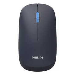 MOUSE PHILIPS WIRELESS Y BLUETOOTH SPK7438L MULTI-DEVICE 2.4GHZ BT 5.0 4 BOTONES 1600 DPI NEGRO