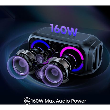 ALTAVOZ PORTATIL HISENSE PARTY ROCKER 160 2.0 160W BT USB NEGRO - Imagen 4 de 17 ALTAVOZ PORTATIL HISENSE PARTY ROCKER 160 2.0 160W BT USB NEGRO - Imagen 4 de 17