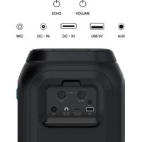 Miniatura 10 de ALTAVOZ PORTATIL HISENSE PARTY ROCKER 160 2.0 160W BT USB NEGRO