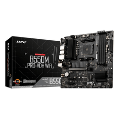 Placa AMD  MSI B550M PRO-VDH WIFI Socket AM4