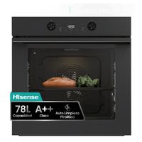 Miniatura 2 de HORNO HISENSE BI64223EPMB PIROLITICO MULTIFUNCION NEGRO