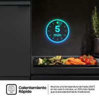 Miniatura 9 de HORNO HISENSE BI64223EPMB PIROLITICO MULTIFUNCION NEGRO