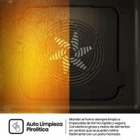 Miniatura 11 de HORNO HISENSE BI64223EPMB PIROLITICO MULTIFUNCION NEGRO