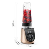 Miniatura 2 de BATIDORA DE VASO MOULINEX LM190AF0 1000 W CRISTAL