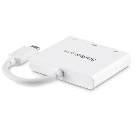 USB TYPE-C TO HDMI ADAPTER PD & USB PORT -USB-C 4K - WHI TE - Imagen 6 de 8 USB TYPE-C TO HDMI ADAPTER PD & USB PORT -USB-C 4K - WHI TE - Imagen 6 de 8