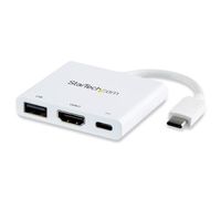 Miniatura 8 de USB TYPE-C TO HDMI ADAPTER PD & USB PORT -USB-C 4K - WHI TE