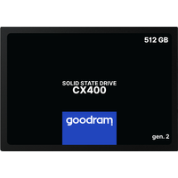 Miniatura 1 de GOOD RAM  CX400 gen.2  SSD 512GB 2.5"  550MB/s 6Gbit/s  Serial ATA III