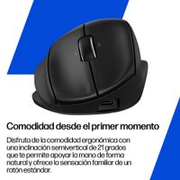 Miniatura 5 de RAT N ERGON MICO INCLINABLE HP 720M ROSA                              CONÉCTATE F CILMENTE POR BLUETOOTH  O HP UNIFYING DONGLE
