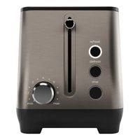 Miniatura 3 de TOSTADORA AIWA KOFOTATSU 2 RANURAS 1600W 7 NIVELES ACERO INOXIDABLE BANDEJA DE MIGAS
