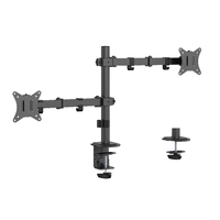Miniatura 1 de BRAZO DE MONITOR GEMBIRD PARA 2 PANTALLAS DE ESCRITORIO AJUSTABLE 17-32 PULG