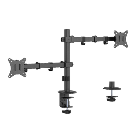 BRAZO DE MONITOR GEMBIRD PARA 2 PANTALLAS DE ESCRITORIO AJUSTABLE 17-32 PULG - Imagen 1 de 7 BRAZO DE MONITOR GEMBIRD PARA 2 PANTALLAS DE ESCRITORIO AJUSTABLE 17-32 PULG - Imagen 1 de 7
