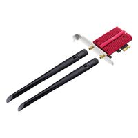 Miniatura 5 de Cudy Adaptador de Red PCIe Tribanda WiFi 7 BE9300 - Bluetooth 5.4 - Disipador Termico - Color Negro/Rojo