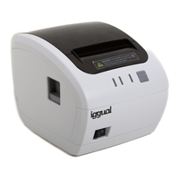 Miniatura 1 de iggual Impresora térmica TP EASY 80W USB+RJ11 blan