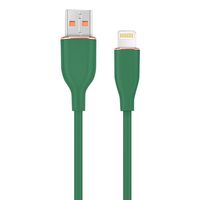 Miniatura 2 de CABLE DE CARGA Y DATOS GEMBIRD DE SILICONA PREMIUM DE 8 CLAVIJAS 1,5 M VERDE