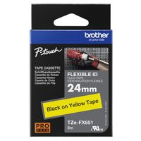 Miniatura 4 de CINTA ROTULORA AMAR/NGRO FLEXBL24MM