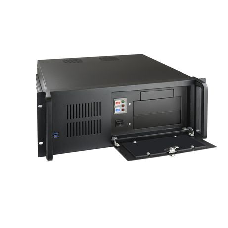 TOOQ Rack 19" 4U sin fuente de alimentación Negro - Imagen 3 de 9 TOOQ Rack 19" 4U sin fuente de alimentación Negro - Imagen 3 de 9