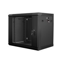 Miniatura 1 de ARMARIO LANBERG 9U 600X450X512 AUTO ENSAMBLADO RACK 19 HASTA 60 KG NEGRO