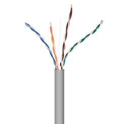 CABLE RED GEMBIRD UTP CAT5E BOBINA 305M GRIS