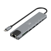 Miniatura 1 de EWENT DOCKING MULTIPUERTO USB-C, 8 en 1, HDMI 4K